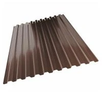 Профнастил оцинк. С21 0,40_1050_2000 коричневый