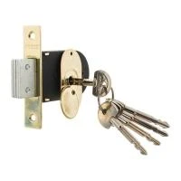 Купить Замок врезной Апекс 90- К/G золото