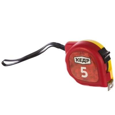 Купить Рулетка Кедр с фиксатором пласт корпус 5мх19мм 092-0519 28882