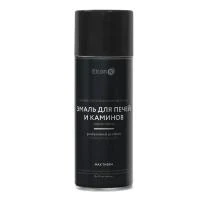 Купить Аэрозольная краска термостойкая ELKON для каминов и печей 520мл черная 