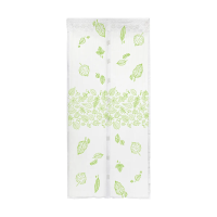 Купить Сетка москитная 1*2,1 м (белая, дизайн листья, на магнитах) (1/10) "Рыжий кот"