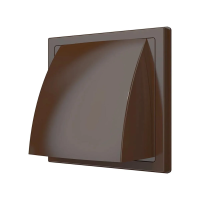 Купить Выход стенной вытяжной с обратн. клапаном 150 х 150 мм с фланцем D125 (1/20) "Эра" 1515к12,5фв кор