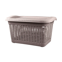 Купить Корзина универс. 450*300*250 мм  20 л (коричневый) (1/12) "Бытпласт"