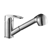 Купить Смеситель для кухни DR70023 вытяжной излив (1/12) "DECOROOM"