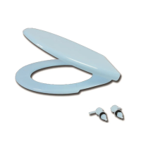 Купить Сиденье для унитаза "Виктория" голубой лед (1/15) "Вирпласт"