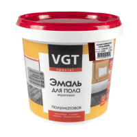 Эмаль вд-ак-1179 "Профи" для пола коричневая 1 кг (1/6) "Вгт"