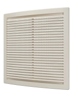 Купить Решетка вентиляц. с сеткой 250 х 250 мм (1/35) "Эра" 2525рц Ivory