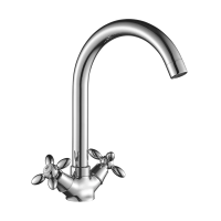 Купить Смеситель для кухни  DR53028 двухвентильный, поворотн. излив (1/12) "DECOROOM"