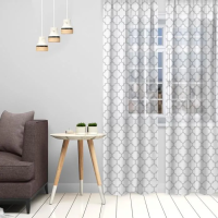 Купить Тюль "GEOMETRY" 145*260 см компл. 2 шт. (1/25) "Этель" 5525180