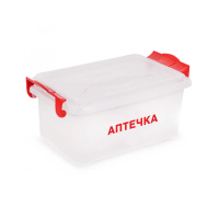 Купить Контейнер "Аптечка" 2,5 л с ручками (1/12) "Альтернатива" м7370