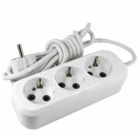 Купить Удлинитель с заземл. 5 м  3 розетки  пвс 3*0,75 мм (1/20)  (ухз-103 5 м)