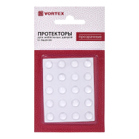 Купить Амортизаторы самокл. 9 мм прозрачные, 20 шт. (1/30) "VORTEX" 26007