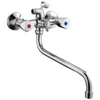 Купить Смеситель для ванн A2211 двухвентильный, хром (1/10) "FASHUN"