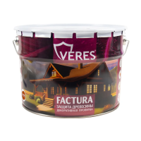 Пропитка декоративная "FACTURA" орегон 9 л (1) "VERES"