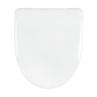 Купить Сиденье для унитаза "Самара" белое, крепление нержав. (1/9) "WIRQUIN"