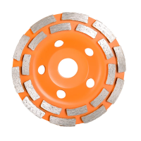 Купить Чашка алмазная зачистная 125 мм 2-рядная (1/40) "Вихрь"