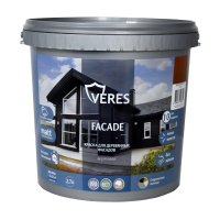Краска "FAсADE" для деревянных фасадов акриловая медовый 2,7 л (1/2) "VERES"