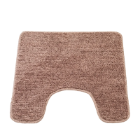 Купить Коврик для туалета "PRESTO" 50*50 см, микрофибра (каштановый) (1/30) "SWENSA" BSM-1411MRN-T