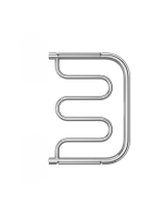 Купить Полотенцесушитель водяной "Фокстрот AISI" 500*400 (хром) "TERMINUS"