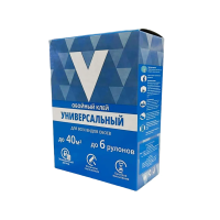 Клей для обоев универсальный 200 г (1/12) &quot;V&quot;