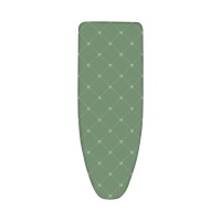 Купить Чехол для гладильной доски тефлоновый "HAUSHALT" BRILLIANT OLIVE (130 х 42 см) (1/50) нмт1/во "Ника"