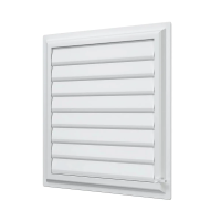 Купить Решетка вентиляц. с сеткой и жалюзи "AIRVENT" 402 х 442 мм пласт. (1/15) "Эра" 4044AVP