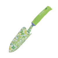 Купить Совок посадочный "FLOWER GREEN" 330 мм широкий, стальной, пласт. ручка (1/48) "PALISAD"