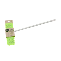 Купить Швабра для пола телескоп. "Эко", насадка 41*12 см микрофибра (длинный ворс) (1/6) "MASTER FRESH"