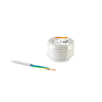 Купить Провод пвс 3 х 1,5 мм² гост (бухта  5 м) белый (1/10) TDM SQ0118-0007