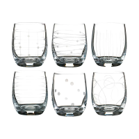 Купить Стакан для виски "CLUB  ELEMENTS" 300 мл (набор 6 шт.) (1/8) "CRYSTALEX" 25180/379712/300