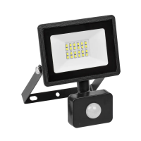 Купить Прожектор светодиодный сдо 06-30д 30 вт, 6500 к, IP54, черный с датчиком движения (1/20) "IEK"