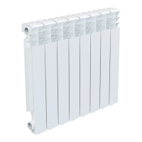 Купить Радиатор биметалл. 8 секций 500/80 (1) "LAMMIN"