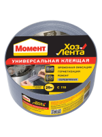 Купить Хоз. лента момент (серебристая) 25 м (1/36)  хенкель