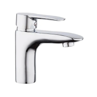 Купить Смеситель для умывальника R10106 монолитный, хром (1/10) "FRUD"