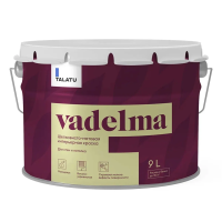 Краска "VADELMA" для стен и потолков база C 9 л (1) "TALATU"
