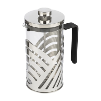 Купить Чайник-кофейник с прессом "GENUSS" стекло 800 мл (1/12) "LEONORD"