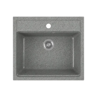 Купить Мойка для кухни врезная искусств. камень GRS-06-309 565*505 мм темно-серая (1) "GREENSTONE"