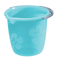 Купить Ведро 10 л (с цветочным рисунком) (1/10) "Бытпласт"