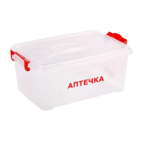 Купить Контейнер "Аптечка" 7,5 л с ручками (1/10) "Альтернатива" м7372