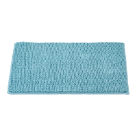 Купить Коврик для ванной "MERCI" 45*70 см, полиэстер (темно-голубой) (1/36) "SWENSA" ATM-2100BDB-B