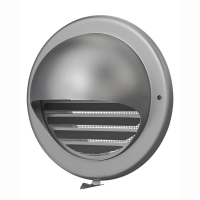 Купить Выход стенной вытяжной D215 нержав. с каплесборником и сеткой, с фланцем D150 (1/12) "Эра" 15вм