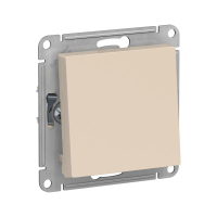 Купить Переключатель "ATLASDESIGN" 1 кл. (механизм) 10а, бежевый (1/20/160) "SCHNEIDER"