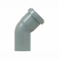 Купить Отвод для внутр. канализации 40 мм 45° полипропилен (1/250) "LAMMIN"