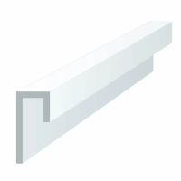 Купить Профиль стартовый для ПВХ панелей 10мм  Stella белый