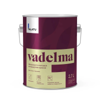 Краска "VADELMA" для стен и потолков база A 2,7 л (1) "TALATU"