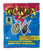 Купить Инсектицид "Искра двойной эффект" от насекомых-вредителей таблетка 10 г (1/350) "GREEN BELT"