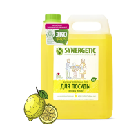 Купить Средство для мытья посуды (лимон)  5 л (1/4) "Синергетик"