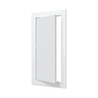 Купить Люк-дверца ревизионная нажимная 168 х 318 мм с фланцем пластик (1/24) "AURAMAX" AD1530