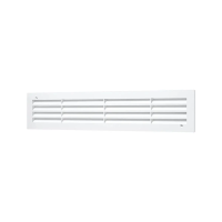 Купить Решетка вентиляц. переточная 450 х 91 мм с фланцем 420 х 73 мм (1/34) "Эра" 4409дп