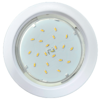 Купить Светильник встроенный Ecola GX53-H4 38x106 белый 1шт